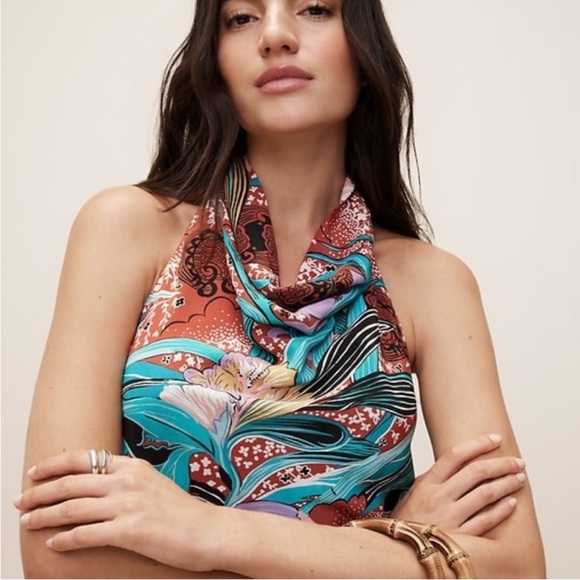 Banana Republic Multicolor Maxi Dress - Picture 5 of 14